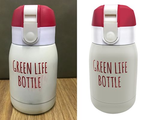 水瓶產(chǎn)品圖片精修 附psd下載