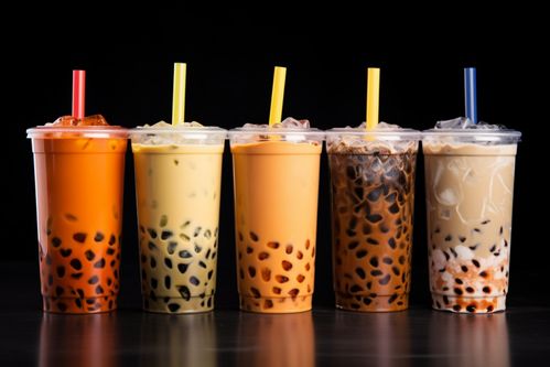 品味醇香，定格美好 珍珠奶茶攝影廣告素材